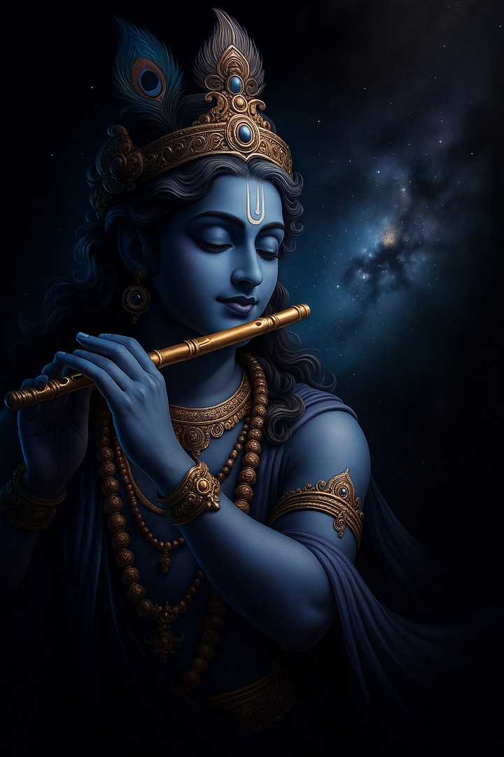 Shri Krishna – The Divine Flute Player