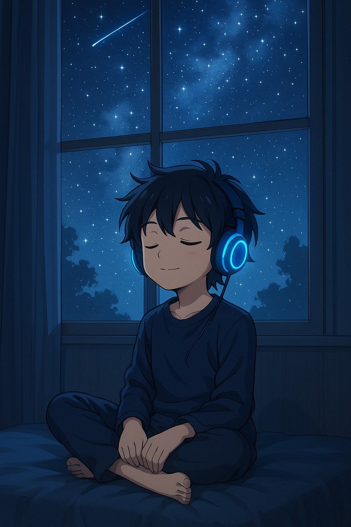 Starry Night Anime Vibes