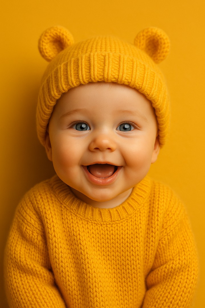 Adorable Baby Portrait Wallpaper