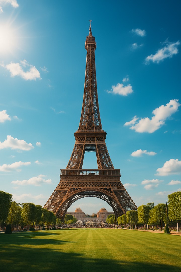 Eiffel Tower in Daylight Wallpaper