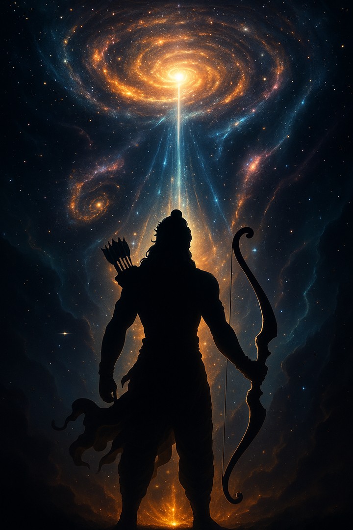 Shri Ram Bow and Arrow Hd wallpaper