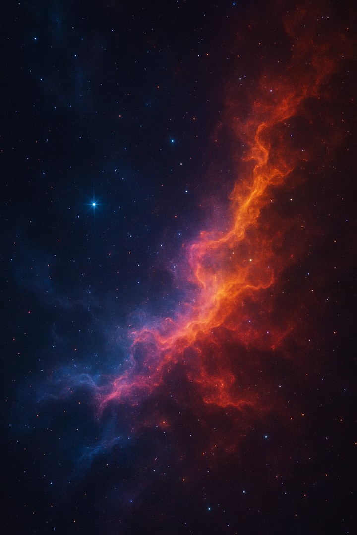 Colorful Space Nebula HD Wallpaper in 4K  pixels stock