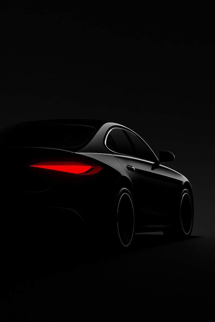 Minimal Sports Car HD Wallpaper in 4K