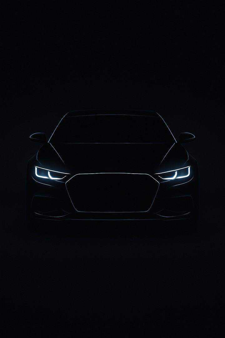 Luxury Sports Car Front View HD Wallpaper in 4K