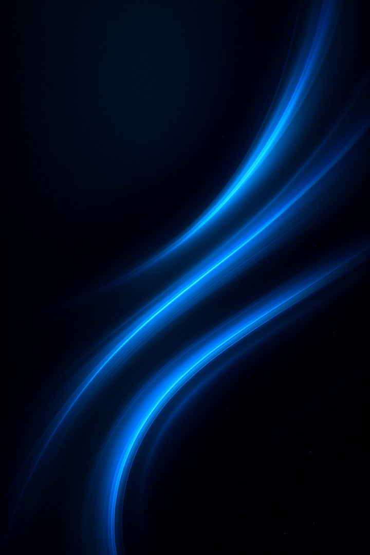 Blue Energy Flow OnePlus Style HD Wallpaper
