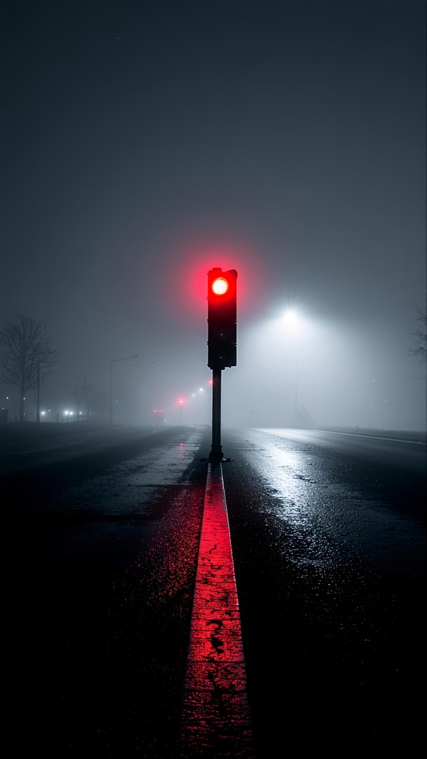 Red Traffic Light  wallpaper for mobile