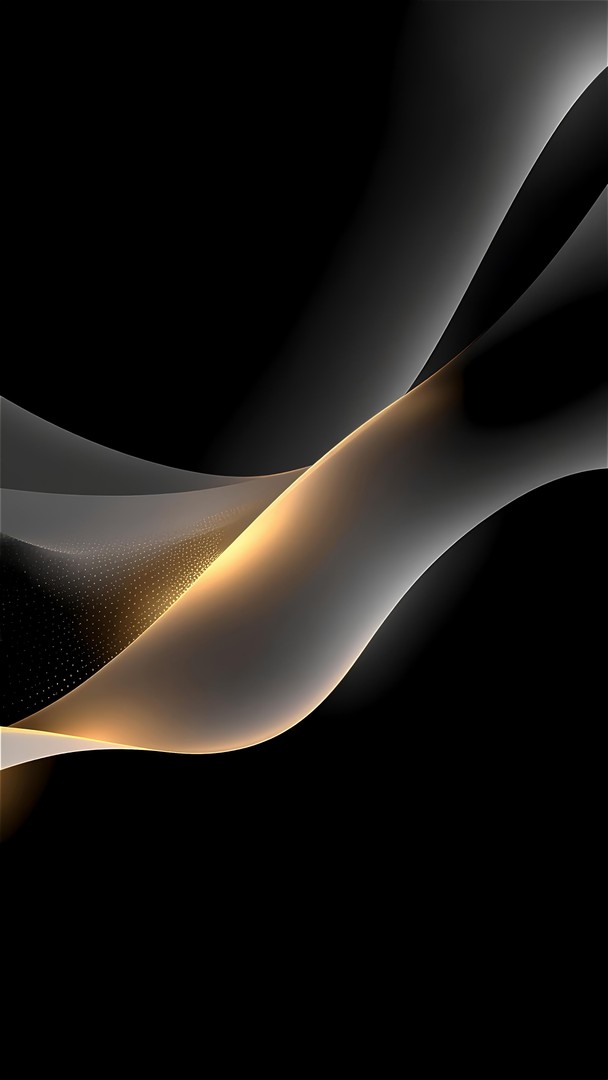 Luxury Dark Gold Abstract Wallpaper