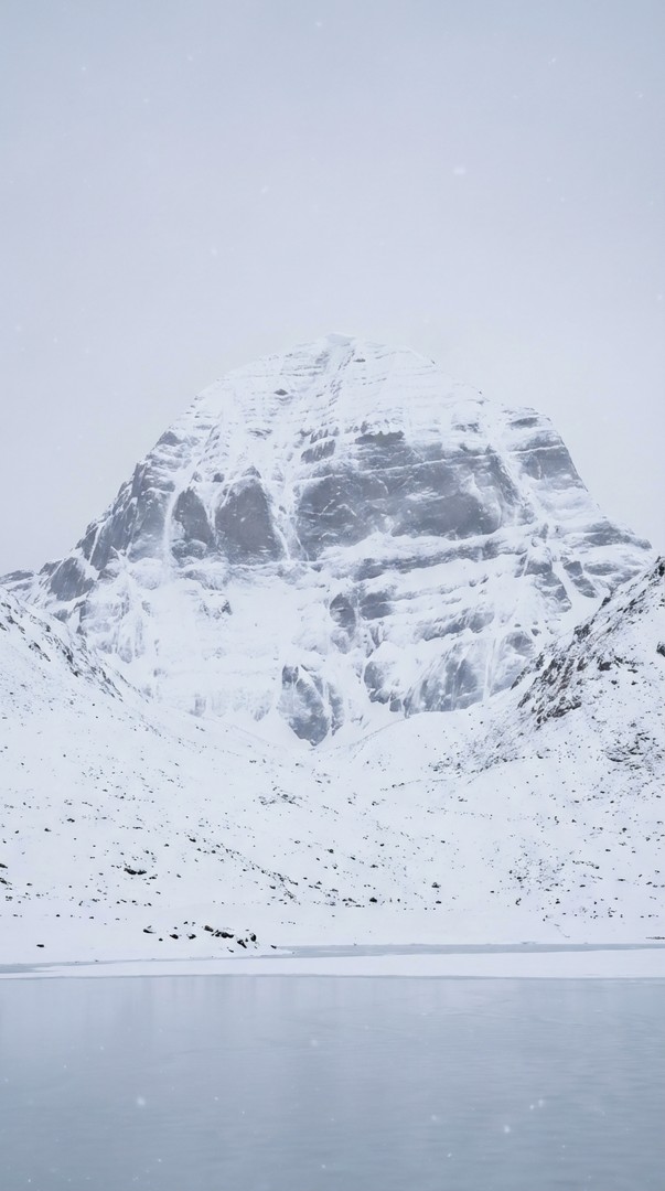Mount Kailash Snow HD Wallpaper
