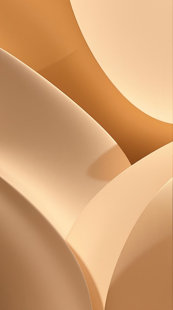 Abstract Beige Gold HD Wallpaper in 4K- Luxury Minimal Background