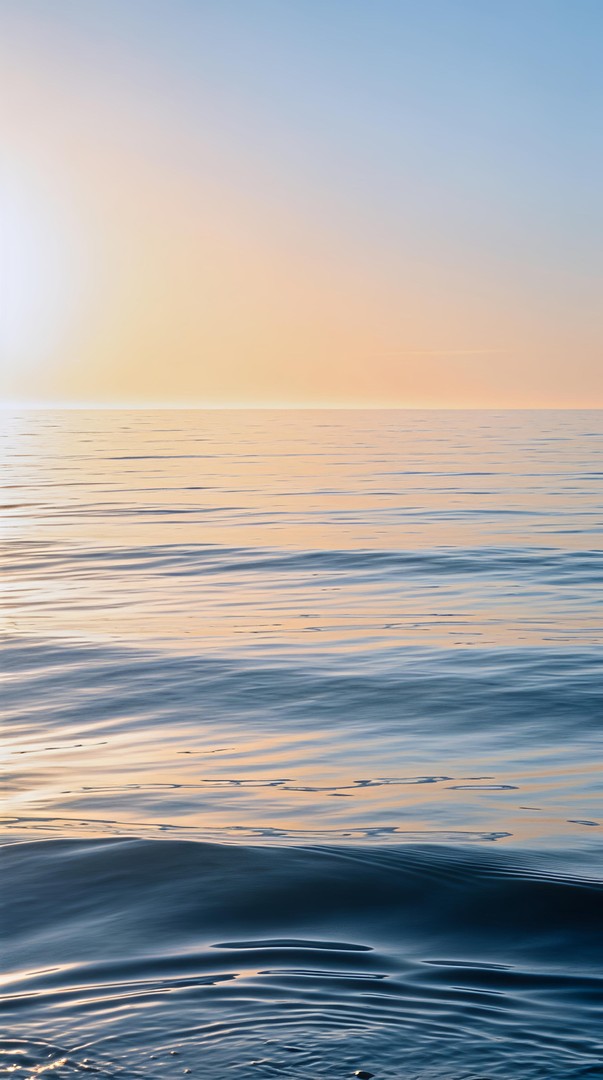 Calm Ocean Horizon HD Wallpaper in 4K