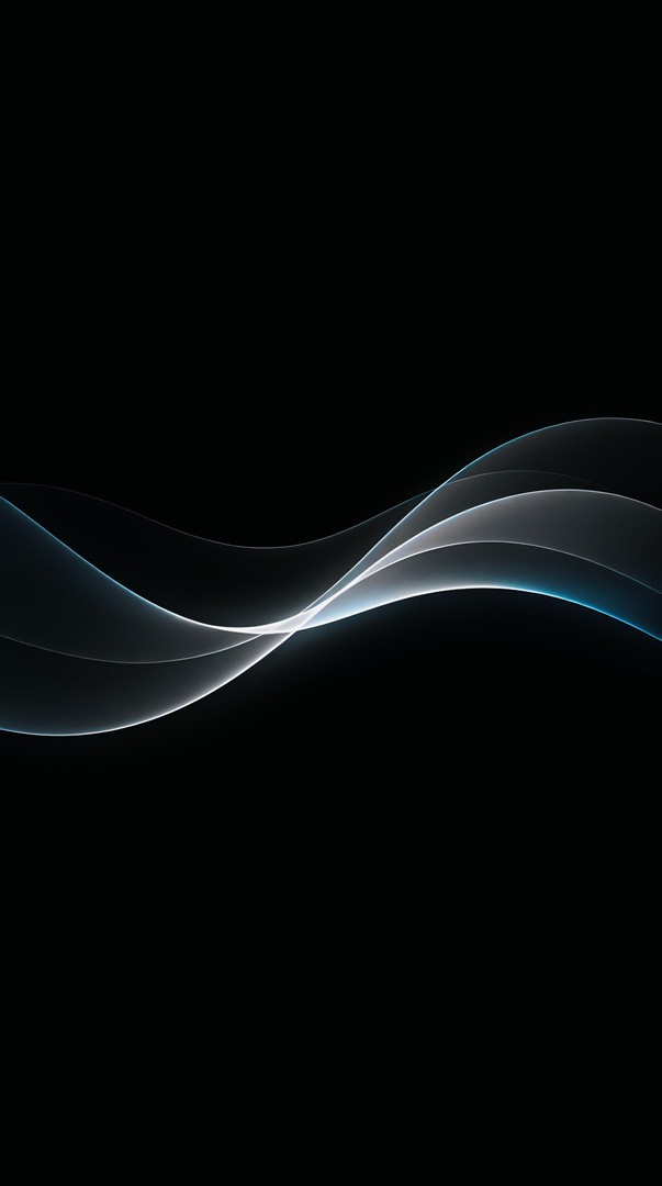 Minimal Silver Wave HD Wallpaper in 4K - Elegant Abstract Flow