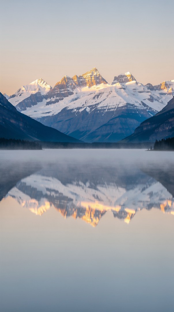 Mountain Reflection Lake HD Wallpaper in 4K