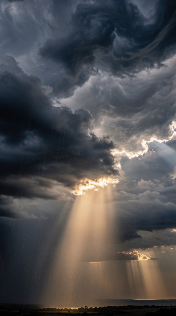 Dramatic Sun Rays HD Wallpaper in 4K