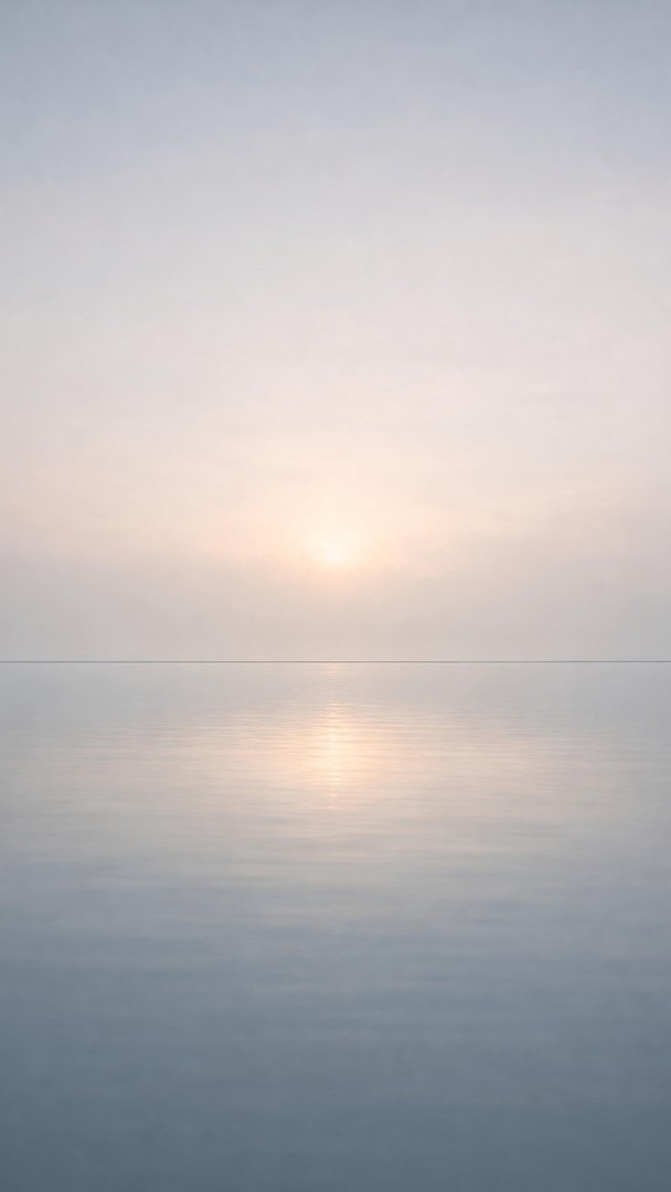 Minimal Sea Sunrise HD Wallpaper in 4K