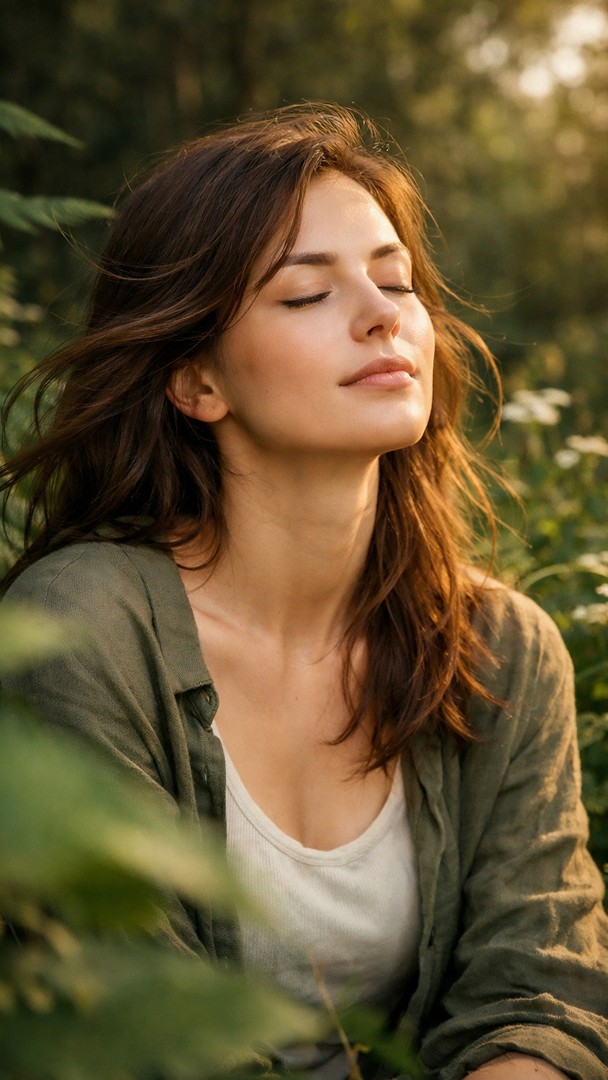 Peaceful Nature Portrait HD Wallpaper in 4K - Calm Outdoor Mood