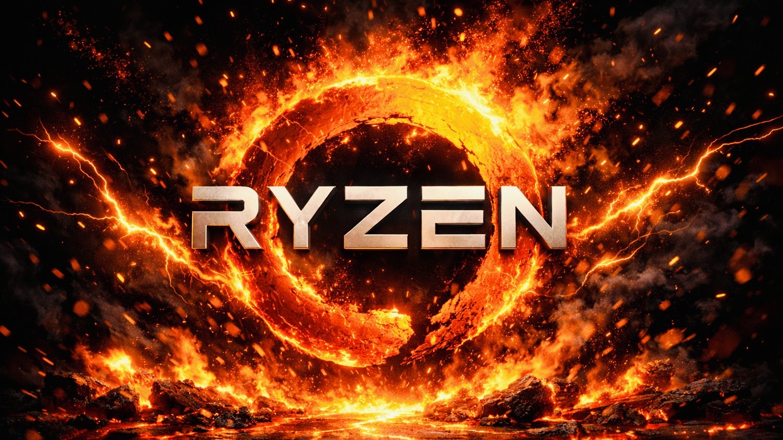 AMD Ryzen Processor Desktop Wallpaper 4K – High Performance CPU