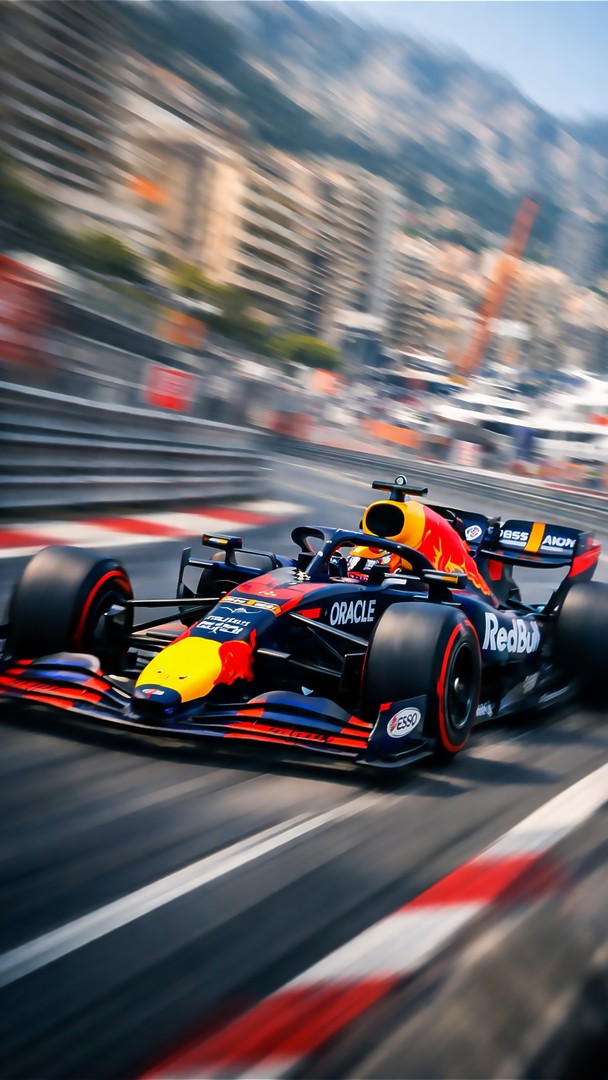 Formula 1 HD Wallpaper 4K - Street Circuit Speed