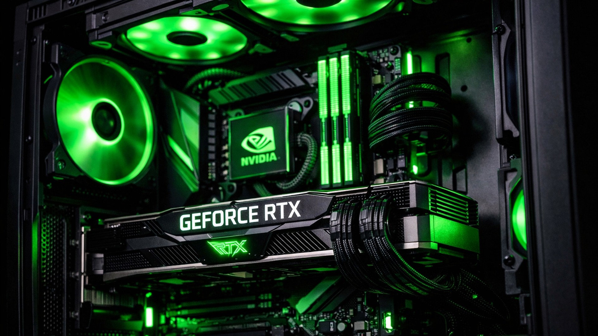 NVIDIA RTX  Desktop Wallpaper 4K