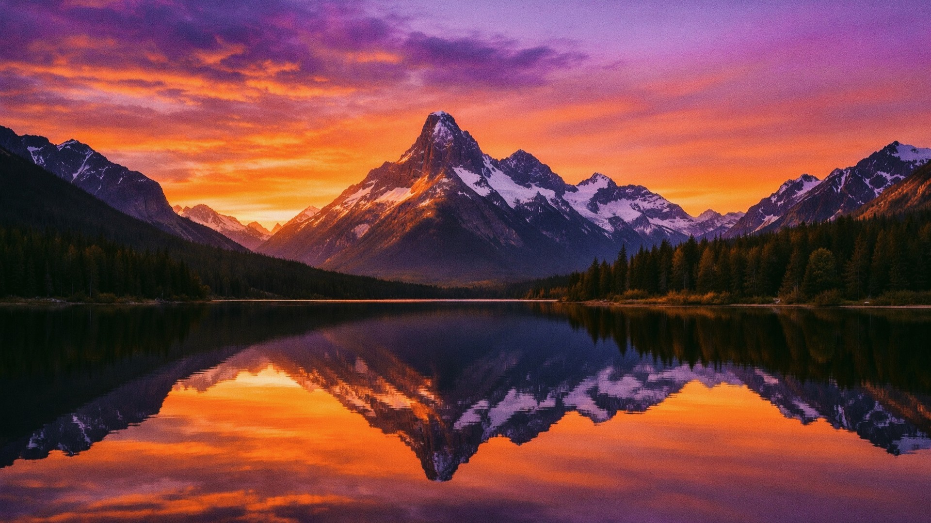 Mountain Desktop Wallpaper 4K – Peaceful Nature View