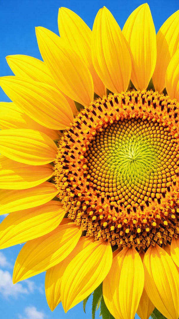Sunflower HD Wallpaper 4K - Bright Yellow Flower