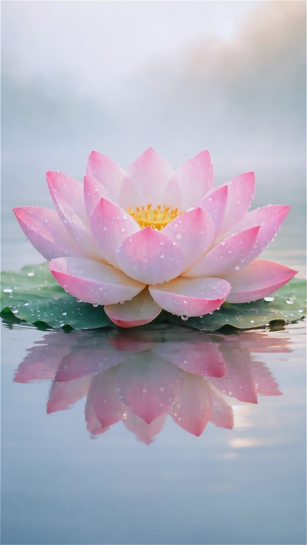 Lotus HD Wallpaper 4K - Calm Reflection