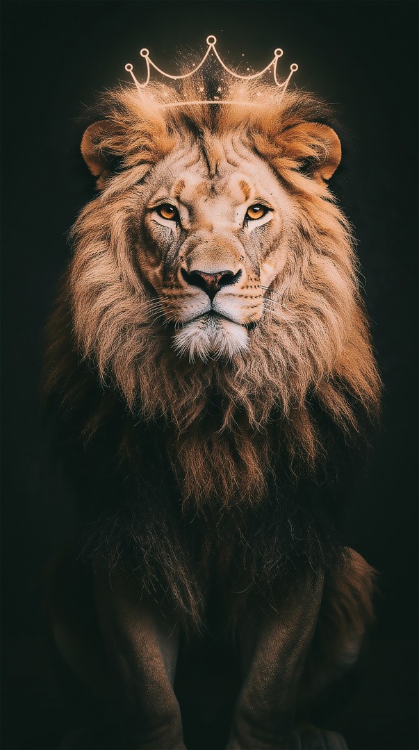 Lion King HD Wallpaper 4K - Royal Power
