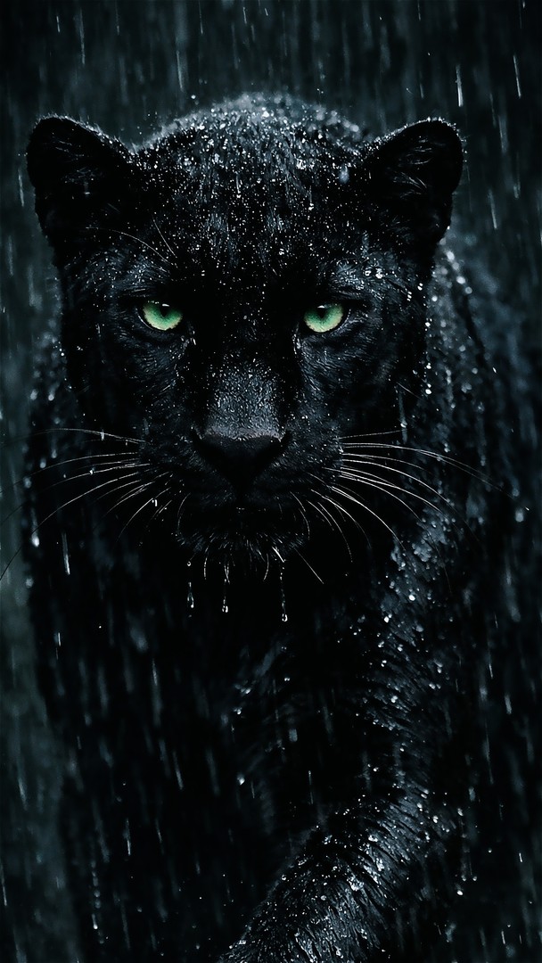 Black Panther HD Wallpaper 4K - Dark Predator