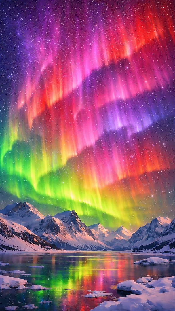 Northern Lights Aurora Borealis HD Wallpaper 4K - Arctic Sky