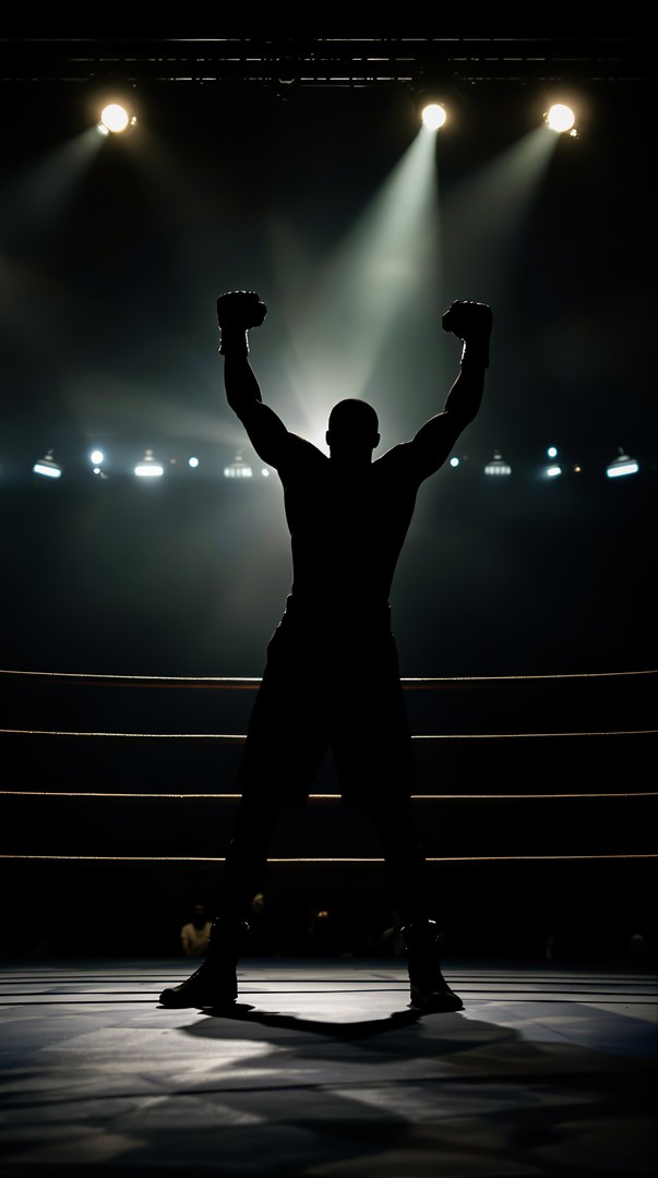 Boxer Victory HD Wallpaper 4K - Champion Moment
