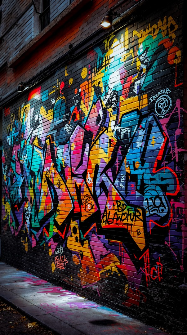 Street Graffiti Art HD Wallpaper 4K - Urban Expression