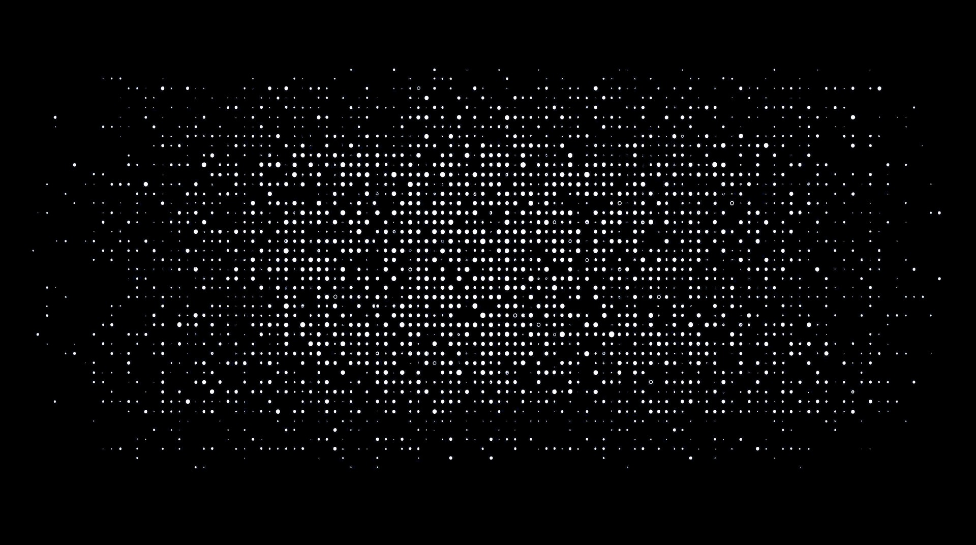 Abstract White Dots Pattern HD Wallpaper 4K - Dark Background