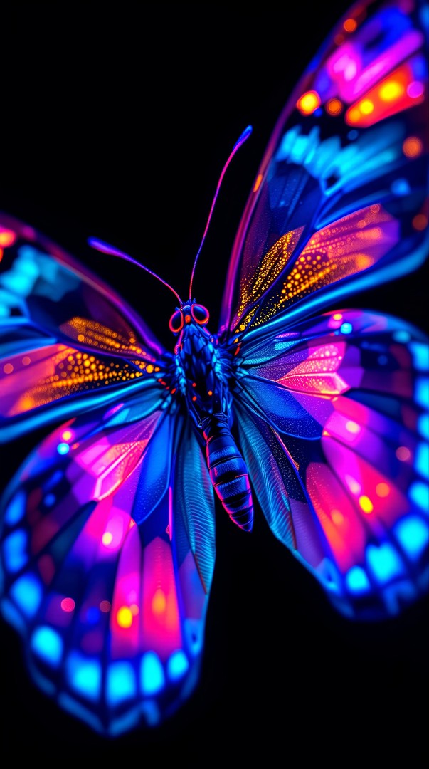 Butterfly Art HD Wallpaper for mobile
