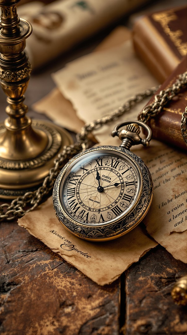 Pocket Watch HD Wallpaper 4K - Antique Time