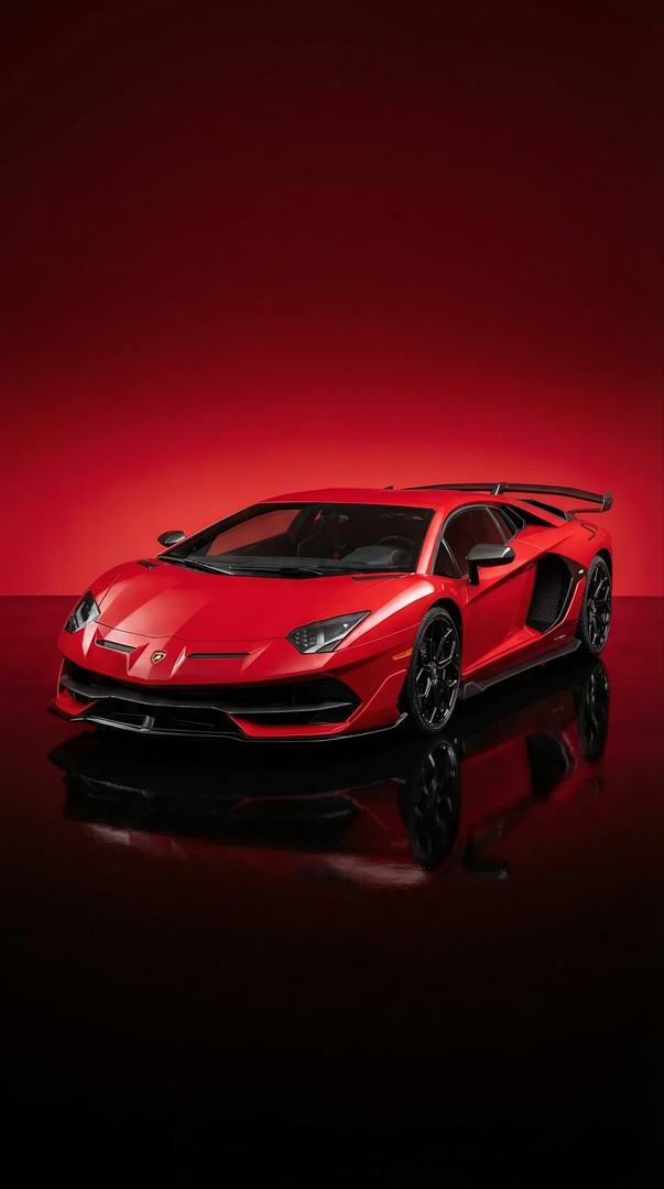 Red Lamborghini 4k wallpaper for phone