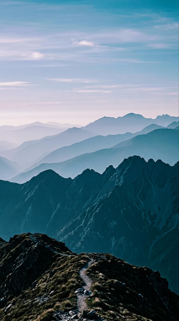 Blue Mountain 4k Wallpaper