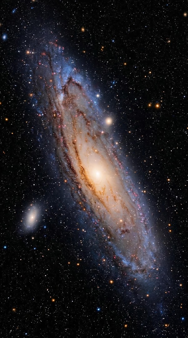 Andromeda Galaxy Deep Space HD Wallpaper 4K